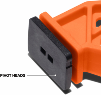 Speed-Klamp Long Pad and Pivot, 300-Pound, 2-Pack Replacement