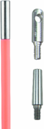 Lo-Flex Glow Rod, 5 Foot, 1/4 Inch Diameter, Fiberglass, Orange Glow