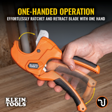 1-1/4-Inch Ratcheting PVC Pipe Cutter