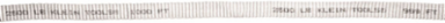 Conduit Measuring Pull Tape, 2500 lb x 1000' Heavy-Duty, Pre-Lubricated