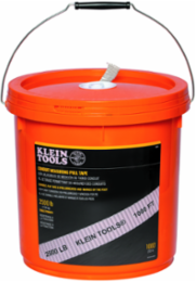 Conduit Measuring Pull Tape, 2500 lb x 1000' Heavy-Duty, Pre-Lubricated