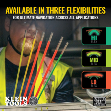 Multi-Flex Glow Rod Set 35-Foot with Hi-Flex, Lo-Flex, Mid-Flex Rods and Attachments
