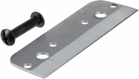 PVC Cutter Replacement Blade - Steel, 3.25 Inch Length, Reversible Blade