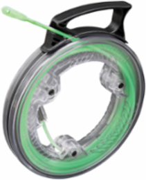 Glow-in-the-Dark Fish Tape 20 Foot x 0.153 Inch, Fiberglass, Removable Tip