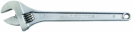 15-Inch Adjustable Wrench, Alloy Steel, Jaw Capacity 1.688 Inch, Chrome Finish