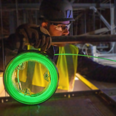 Glow-in-the-Dark Fish Tape 40-Foot x 0.153 Inch, Lightweight Fiberglass Material