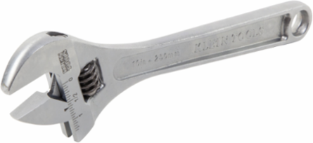 Extra Capacity Adjustable Wrench 10 Inch, Alloy Steel, Jaw Capacity 1-5/16 Inch