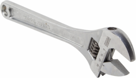 Adjustable Wrench 12-Inch, Grit 1.5 Inch Jaw Capacity, Alloy Steel