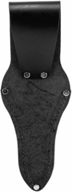 Scissors Holder, Tunnel Loop for Belts up to 2 Inch, Leather Construction, 8 x 2 Inch
