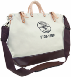 Deluxe Canvas Tool Bag, 18 Inch, 13 Pockets, Heavy-duty Material