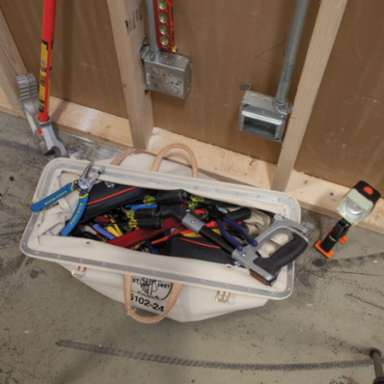 Canvas Tool Bag 24 Inch, Heavy-Duty No. 8 Canvas, Moisture Resistant