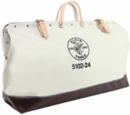 Canvas Tool Bag 24 Inch, Heavy-Duty No. 8 Canvas, Moisture Resistant