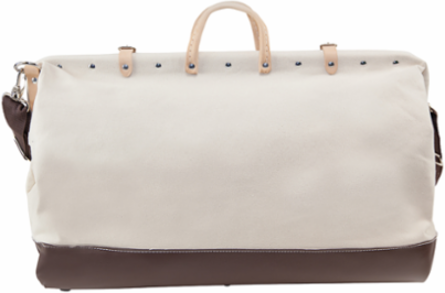 Deluxe Canvas Tool Bag, 24 Inch, 17 Pockets, Heavy-Duty, Moisture-Resistant