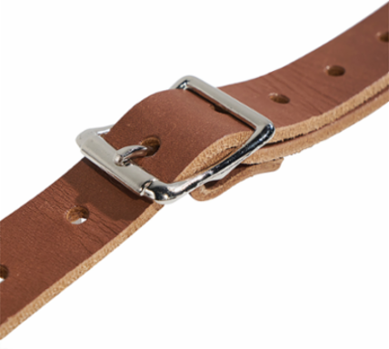 Tool Bag Shoulder Strap Kit with Adjustable Leather Strap, 57.5 Inch Length