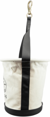 12 Inch Heavy-Duty Tapered-Wall Bucket, No. 4 Canvas, 1.95 lbs