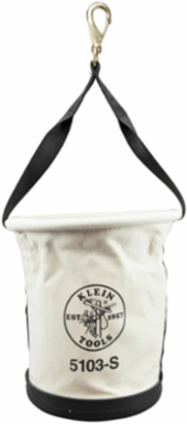 12 Inch Heavy-Duty Tapered-Wall Bucket, No. 4 Canvas, 1.95 lbs