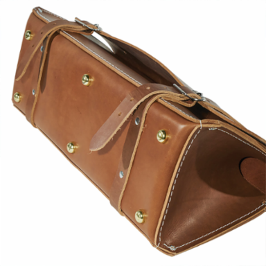 Deluxe Leather Tool Bag, 20 Inch, Extra-Heavy Leather, 5 lbs
