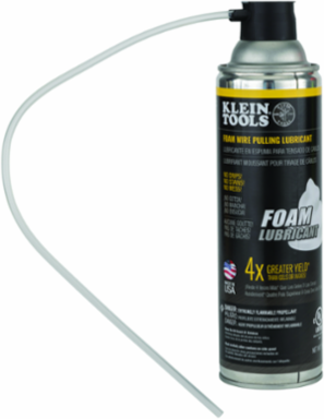 Foam Wire Pulling Lubricant 19 oz - No Mess Formula, 4X Greater Yield