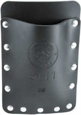 Leather Single Pocket Tool Pouch, 4.5 Inch x 1 Inch x 7 Inch, 1 Pocket