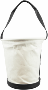 Tapered-Wall Bucket 13 Inch Height, 12 Inch Top Diameter, No. 6 Canvas