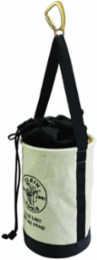 Canvas Tool Bucket, 17 Inch, Load Rated 100 lbs, Drawstring Closure