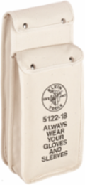 18 Inch Combination Glove and Sleeve Bag, No. 4 Canvas Material, 1 lb Weight