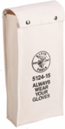 15 Inch Glove Bag No. 10 Canvas with 5-1/2 Inch Gusset, 0.6 lbs