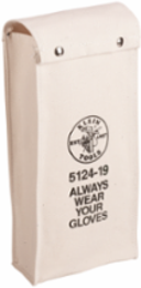 Heavy Duty Glove Bag, 19 Inch No. 10 Canvas with 5-1/2 Inch Gusset