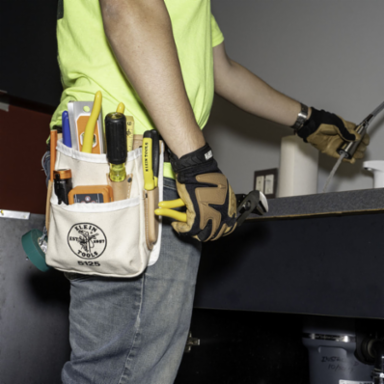 5-Pocket Canvas Tool Pouch, Fits Belts up to 2-1/4 Inch, Durable Construction