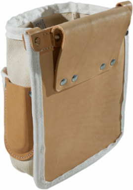 5-Pocket Canvas Tool Pouch, Fits Belts up to 2-1/4 Inch, Durable Construction
