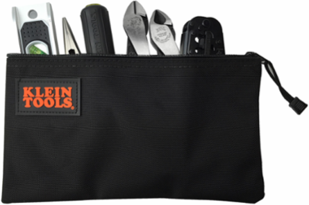 Cordura Nylon Zipper Tool Pouch 12-1/2 Inch, 0.2400 lbs, Black