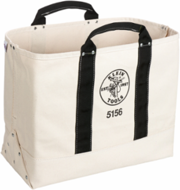 Canvas Tool Bag 19 Inch – Heavy-Duty No. 6 Canvas, Open Top Design