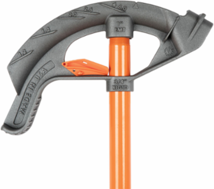 Iron Conduit Bender 1-Inch EMT with Angle Setter™, Durable Iron, 11.6 lbs