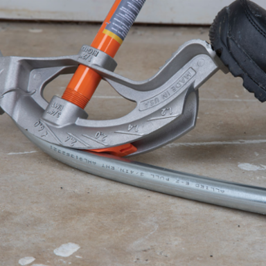 Aluminum Conduit Bender with Angle Setter™ for 1/2-Inch EMT, 4" Radius