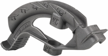 3/4 Inch Iron Conduit Bender Head, Designed for EMT and Rigid IMC, 3.2 lbs