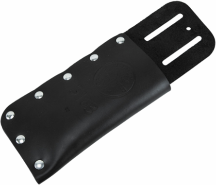 Leather Lineman's Knife Holder for 2-Inch Belts, Durable Riveted Leather Construction