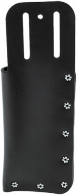 Leather Lineman's Knife Holder for 2-Inch Belts, Durable Riveted Leather Construction