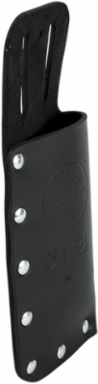 Leather Lineman's Knife Holder for 2-Inch Belts, Durable Riveted Leather Construction