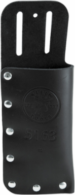 Leather Lineman's Knife Holder for 2-Inch Belts, Durable Riveted Leather Construction