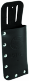 Leather Lineman's Knife Holder for 2-Inch Belts, Durable Riveted Leather Construction