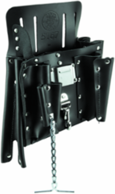 Leather Tool Pouch, 11-Pocket, Fits Belts Up to 2-3/4 Inch, 1.43 lbs