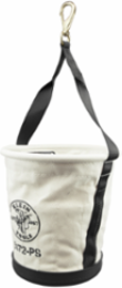 Heavy-Duty Tapered Wall Bucket 12 Inch, 15 Pockets, Canvas Construction