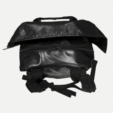 Tool Bag Backpack 18 Inch Black, 5 lbs, Padded Straps, 4 Pockets