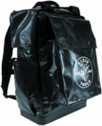 Tool Bag Backpack 18 Inch Black, 5 lbs, Padded Straps, 4 Pockets