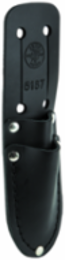 Leather Scissors and Cable Splicer's Knife Holder - 2 Pockets, 2-1/4 Inch Belt Slot