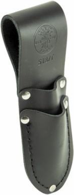 Electrician's Scissors & Cable Splicer's Knife Holder, 2-1/4 Inch Belt Loop, 2 Pockets