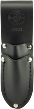 Electrician's Scissors & Cable Splicer's Knife Holder, 2-1/4 Inch Belt Loop, 2 Pockets