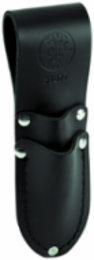 Electrician's Scissors & Cable Splicer's Knife Holder, 2-1/4 Inch Belt Loop, 2 Pockets