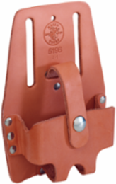 Leather Tape Measure Holder, Large for 25-30 Foot Tape, 5 x 2 x 7 Inch