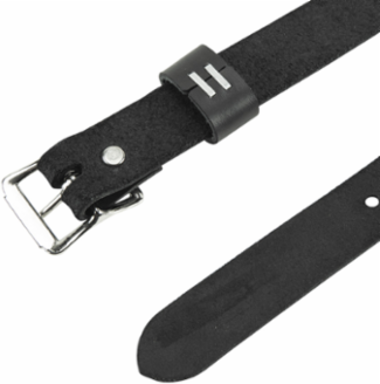 Lightweight Tool Belt 1 Inch Wide Fits Waist 33-44 Inch Leather Construction
